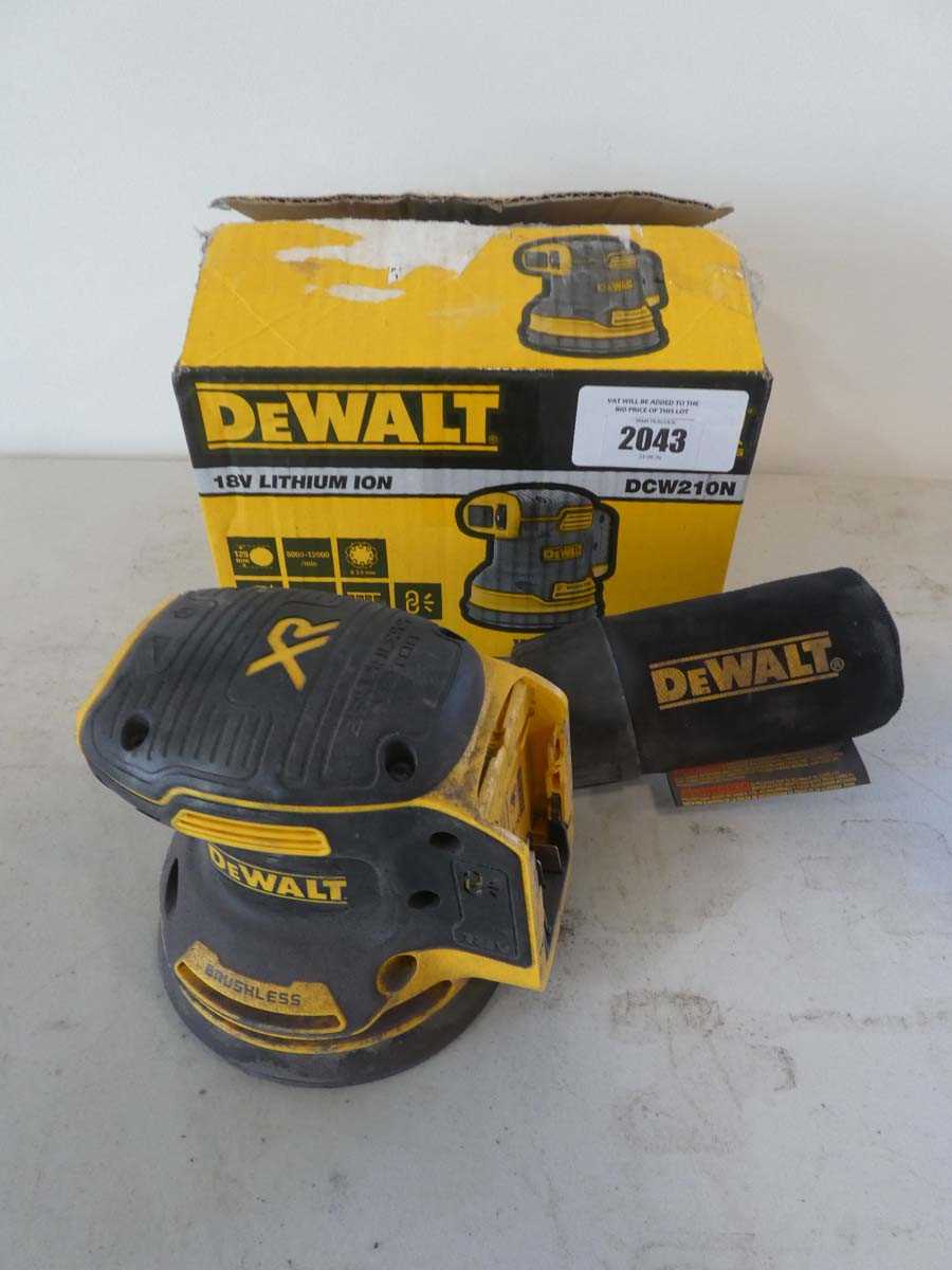 Lot DeWalt DCW210 type 10 18V XR Brushless Orbital...