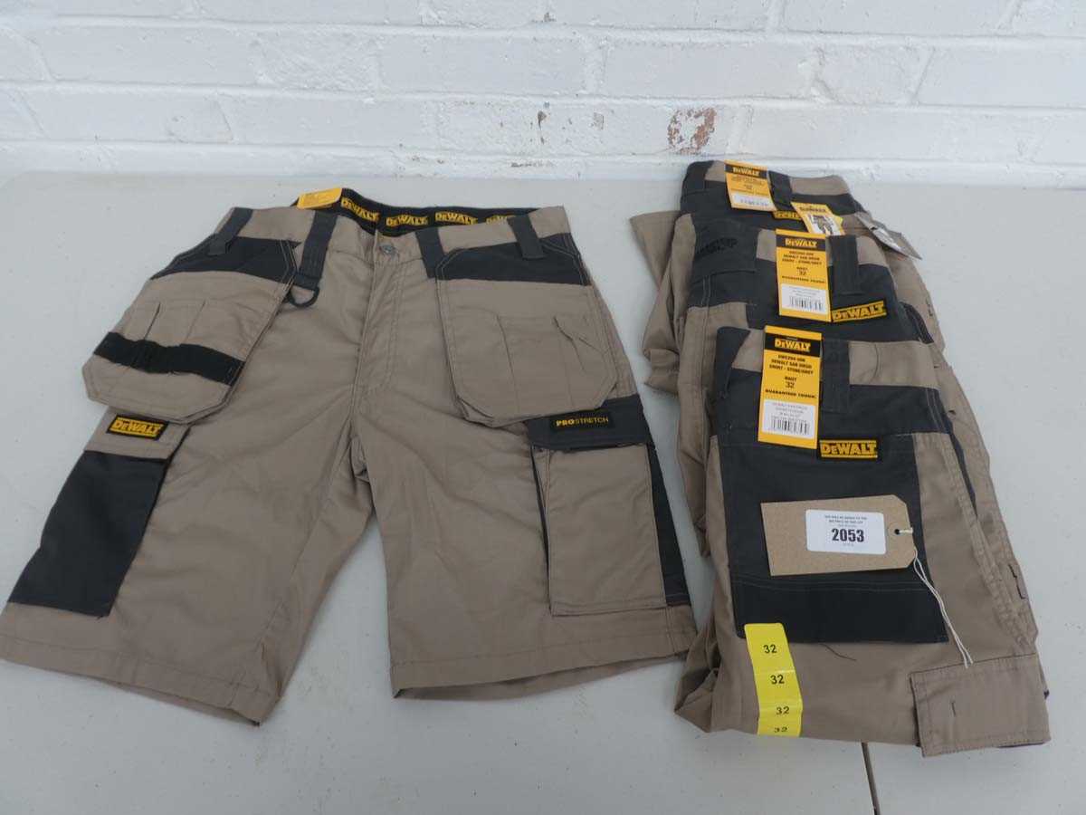 Lot 4x pairs DeWalt DWC294 San Diego Multi-pocket...