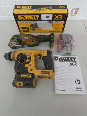 Lot DeWalt DCS356N 18V XR Brushless Multi-tool,...