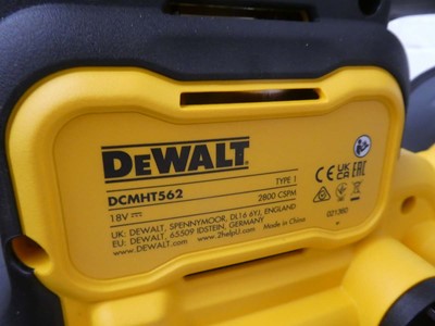 Lot DeWalt DCMHT562 Type 1 18V XR Brushless Hedge...