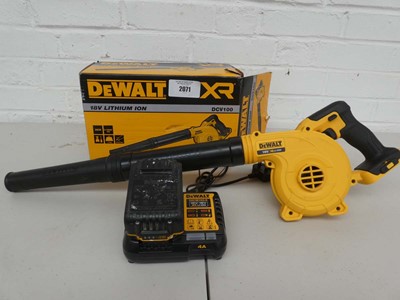 Lot DeWalt DCV100 18V XR Brushless Cordless Blow...