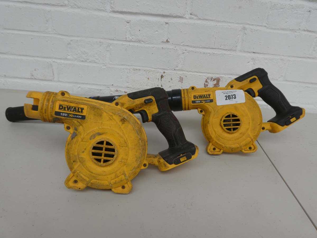 Lot 2x DeWalt DCV100 Type 1 18V XR Brushless...
