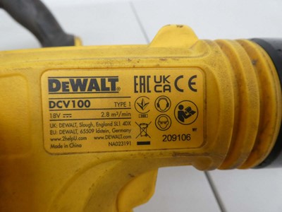 Lot 2x DeWalt DCV100 Type 1 18V XR Brushless...