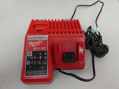 Lot Cased Milwawkee M18 BPP2Q 18V Cordless Drill...