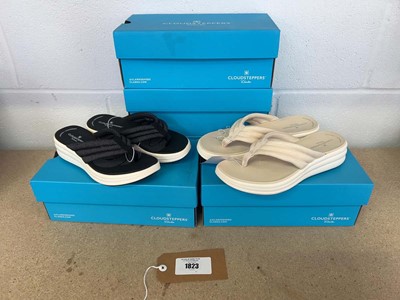 Lot x5 boxed pairs of Cloudstepper by Clarks...