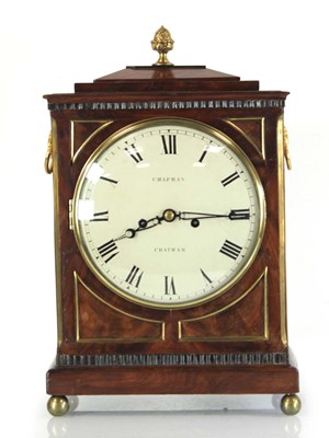 Lot 62 - A 19th century bracket or table clock, the...
