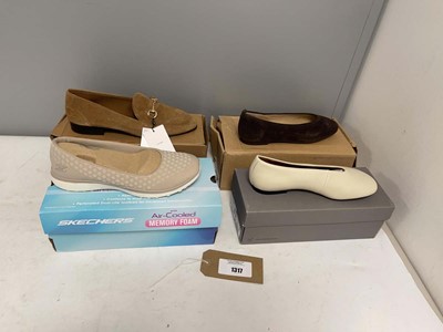Lot 1317 - 4x Boxed pairs of shoes to include Boden EU38,...