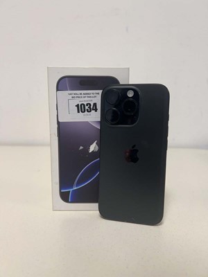 Lot Apple iPhone 16 Pro, Black Titanium, 128GB,...