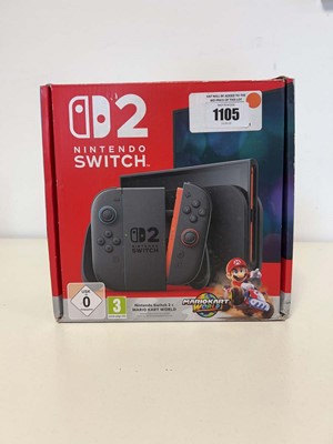 Lot Nintendo Switch 2 + Mario Kart World, boxed