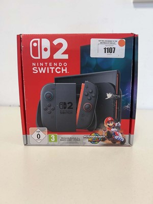Lot Nintendo Switch 2 + Mario Kart World, boxed