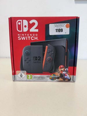 Lot Nintendo Switch 2 + Mario Kart World, boxed