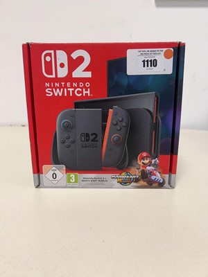 Lot Nintendo Switch 2 + Mario Kart World, boxed