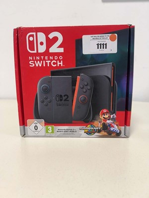 Lot Nintendo Switch 2 + Mario Kart World, boxed