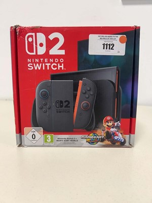 Lot Nintendo Switch 2 + Mario Kart World, boxed