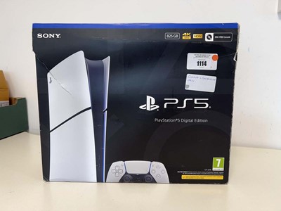 Lot SONY PlayStation 5 Digital Edition with...