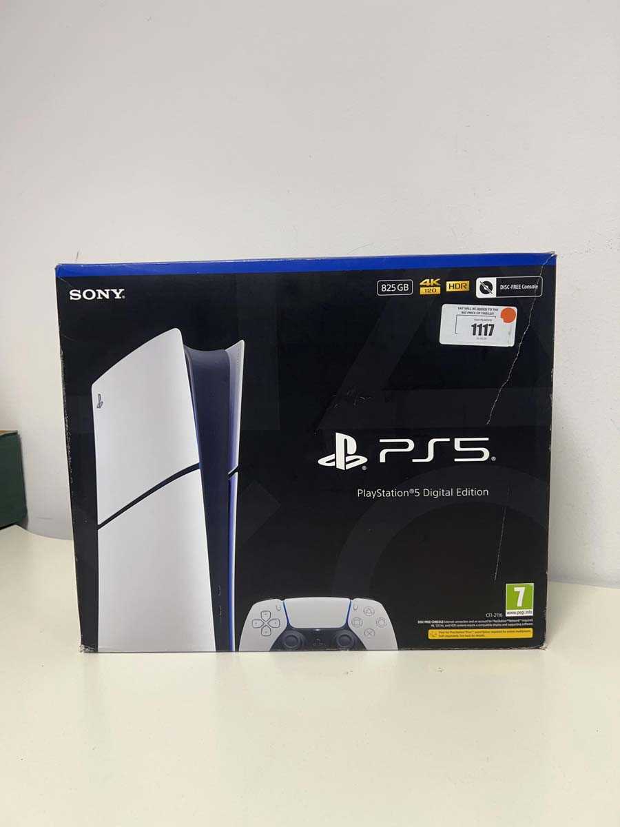 Lot SONY PlayStation 5 Digital Edition with...