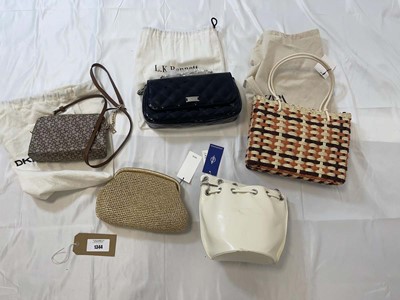 Lot 1344 - 5x Handbags to include Stradivarius, Mango,...