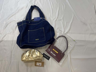 Lot 1361 - 3x Bags to include White Fox, Longchamp & Scrt