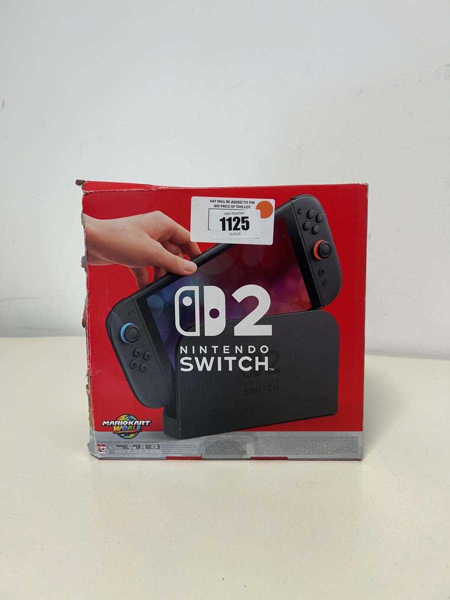 Lot Nintendo Switch 2 + Mario Kart World, boxed