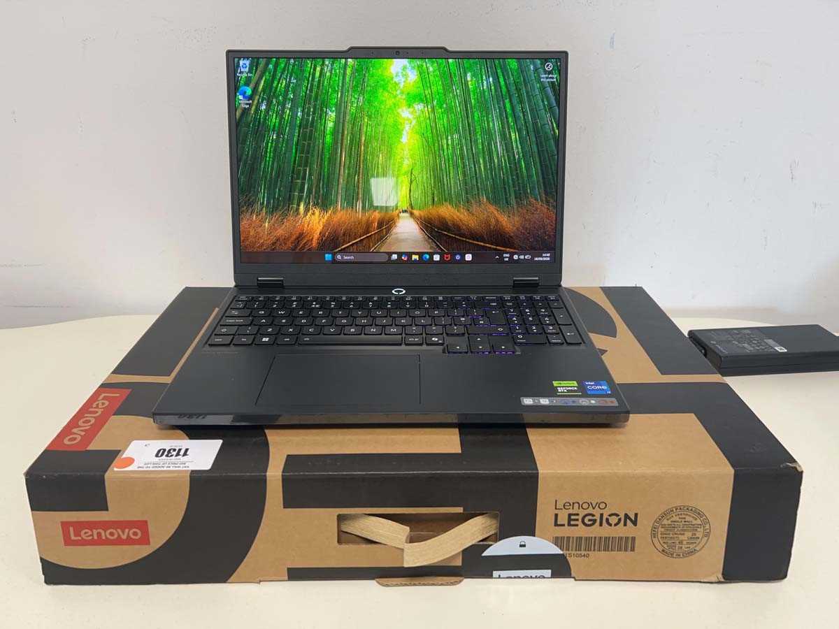 Lot Lenovo Legion 5 laptop 15IRX10, Intel Core i7...
