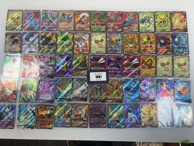 Lot 1081 - Quantity of Pokémon TCG Ultra Rare and Super...