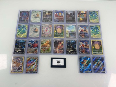 Lot 1091 - Approx. 25 Top Loaded Pokémon cards from...