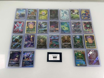 Lot 1097 - Approx. 25 Top Loaded Pokémon cards from...
