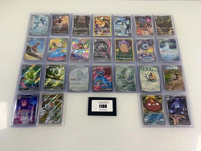 Lot 1100 - Approx. 25 Top Loaded Pokémon cards from...