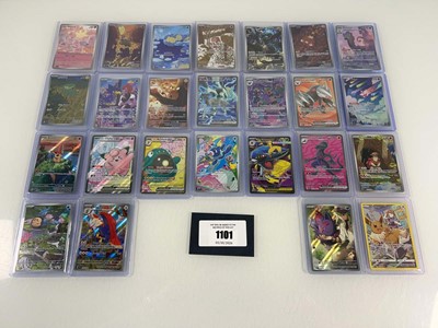 Lot 1101 - Approx. 25 Top Loaded Pokémon cards from...