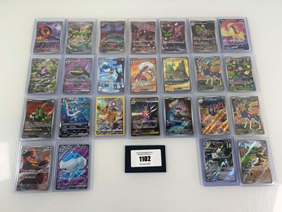 Lot 1102 - Approx. 25 Top Loaded Pokémon cards from...