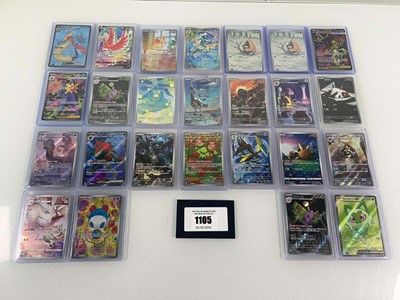 Lot 1105 - Approx. 25 Top Loaded Pokémon cards from...