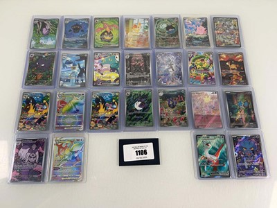 Lot 1106 - Approx. 25 Top Loaded Pokémon cards from...