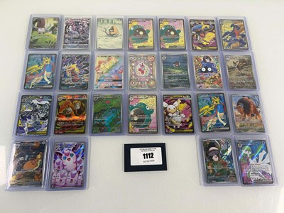Lot 1112 - Approx. 25 Top Loaded Pokémon cards from...