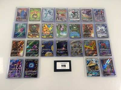 Lot 1115 - Approx. 25 Top Loaded Pokémon cards from...