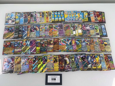 Lot 1119 - Approx. 100 Holographic/EX Pokémon cards from...