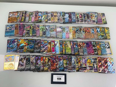 Lot 1124 - Approx. 100 Holographic/EX Pokémon cards from...