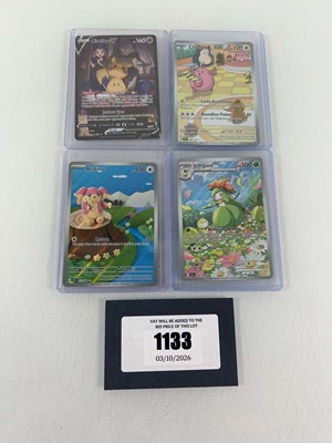 Lot 1133 - 4 Top Loaded Pokémon TCG: Sword & Shield -...