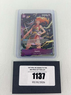 Lot 1137 - Top Loaded One Piece TCG: OP09-070 Nami UC...