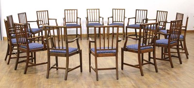 Lot 10 - A set of sixteen early-to-mid 20th century...