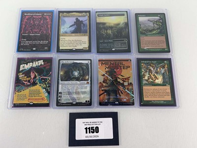 Lot 1150 - (8) Top Loaded Magic the Gathering Rare and...