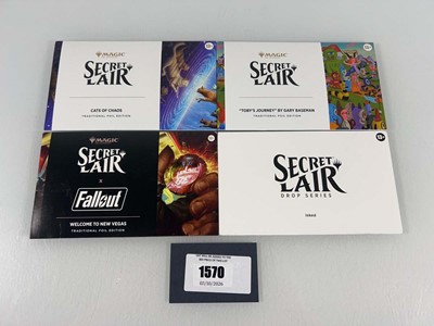 Lot 1570 - (4) Magic the Gathering: Secret Lair x Fallout...