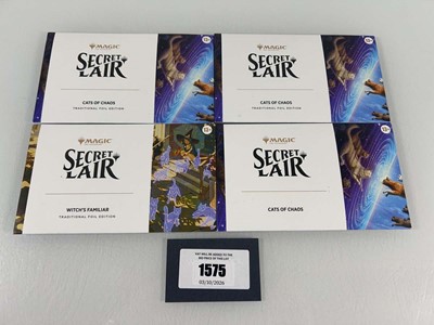 Lot 1575 - (4) Magic the Gathering: Secret Lair - Witch's...
