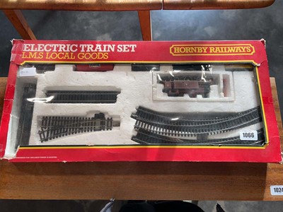 Lot 1066 - Hornby Railways LMS Local Goods boxed set