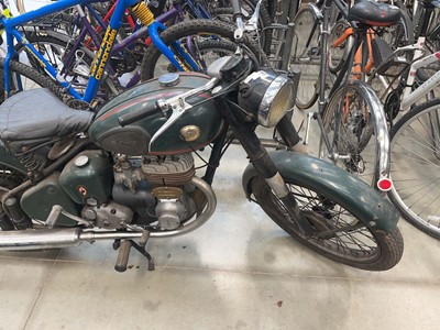 Lot 4011 - (403 YUK) 1945 BSA C10 250cc motorbike in...