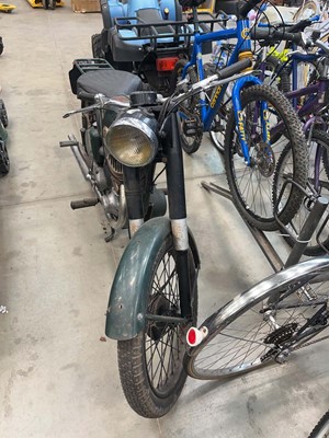Lot 4011 - (403 YUK) 1945 BSA C10 250cc motorbike in...