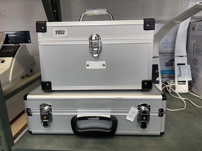 Lot 2052 - 2 various hard shell cases