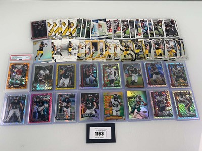 Lot 1163 - Quantity of NFL trading cards including a 2023...