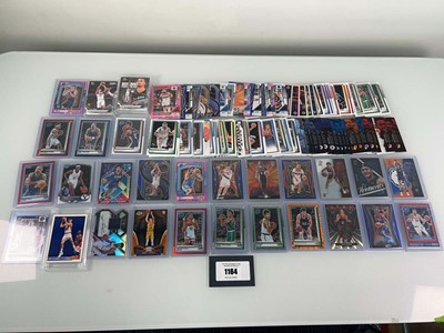 Lot 1164 - Quantity of NBA trading cards including patch...