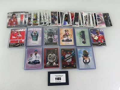 Lot 1165 - Quantity of Formula 1 trading cards including...