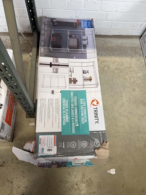 Lot 2071 - Trinity 4 tier chrome commercial shelving rack,...